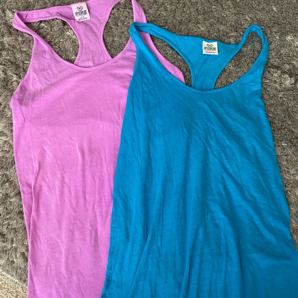 PINK tank tops